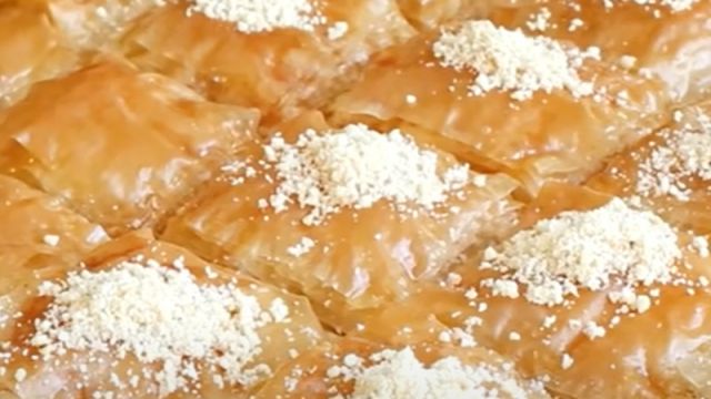 Şerbet Ölçüsü Hiç Şaşmıyor! Hazır Yufkadan Sütlü Nuriye Tarifi