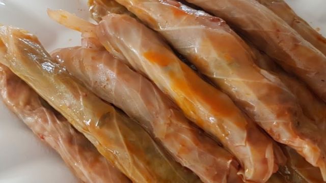 Asla dağılmayan kalem gibi Lahana Sarması yapmanın püf noktası