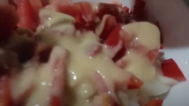 5 dakikada hazırlanan diyet salata tarifi