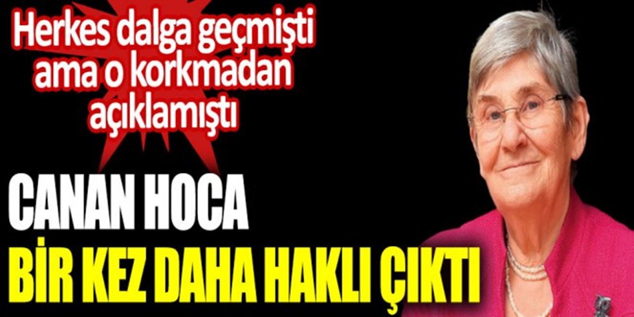 Canan Karatay Hep En Zararlı Besin Diyordu! Bir kez daha haklı çıktı