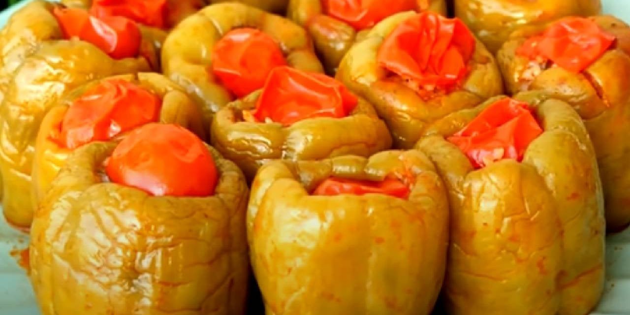 Dağılmayan biber dolmasının sırrını 23 yıllık şef açıkladı