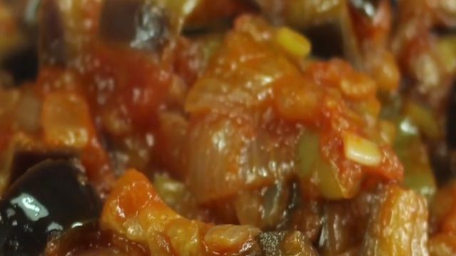 Fırında Patlıcanlı Kavurma Tarifi